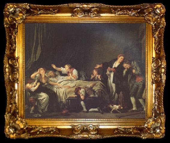 framed  Jean Baptiste Greuze The Punishment of Filial Ingratitude (mk05), ta009-2